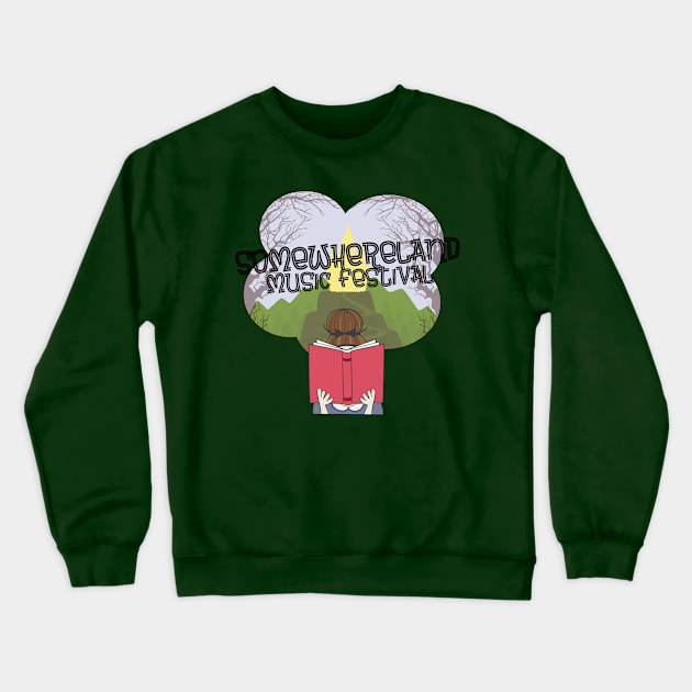 Somewhereland Music Fest Crewneck Sweatshirt by ThatWeirdGirlStore